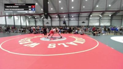 285 lbs Semis - Trayvn Boger, Team Utah vs Odin Schwabenbauer, Ascend Wrestling Academy