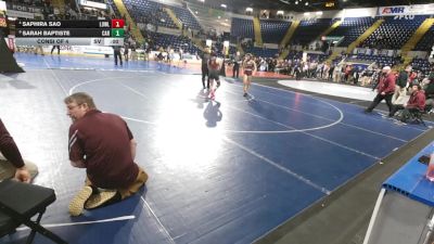 126 lbs Consi Of 4 - Sophie Bettencourt, Bristol County/Dighton Rehoboth vs Yaritza Cruz-Bravo, Mount Everett