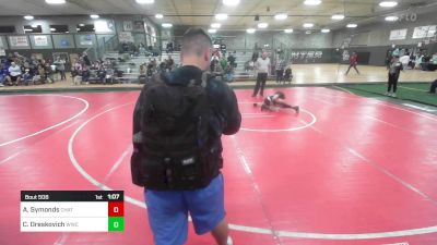 61 lbs Rr Rnd 1 - Asher Symonds, Chatfield Wrestling Club vs Chandler Oreskovich, WWC Predator