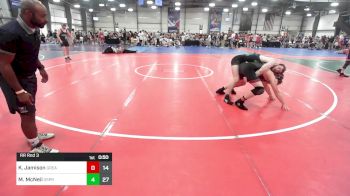 160 lbs Rr Rnd 3 - Kaplyn Jamison, Grease Monkeys vs Mathew McNeil, Osprey Wrestling Club