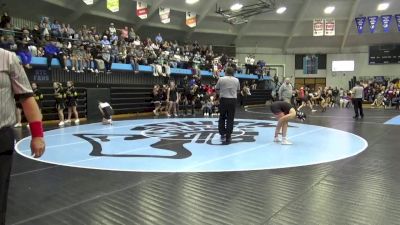 140 lbs Semifinal - Maylee Rucker, South Tama vs Kodie Holcomb, Iowa Valley, Marengo