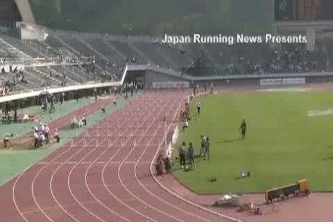 100 mH Jr. NR - '09 Japanese Nationals