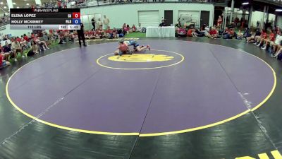 110 lbs Elena Lopez, California vs Holly McKinney, Pennsylvania Red