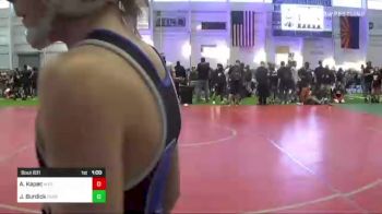 86 lbs Consi Of 8 #1 - Andrew Kapec, Wyoming Seminary vs Jack Burdick, Carbon WC