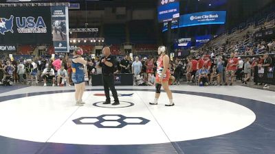 207 lbs Quarters - Lyla Hensen, Michigan vs Jessica Hite, South Dakota
