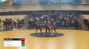 Quarterfinal - Brock Bergelin, Central Michigan vs Devan Turner, Oregon State