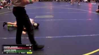 75 lbs Cons. Round 1 - Cooper Johnson, Hurricane Wrestling Academy vs Hudson Moore, East Kansas Eagles