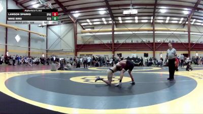 106 lbs Cons. Round 2 - Lawson Sparks, Spire Academy vs Mike Bird, IC Catholic Prep