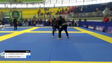 GUSTAVO THOMAS NERY FARIA DE PAI vs DENNISON CARREIRO MONTEIRO 2023 Brasileiro Jiu-Jitsu IBJJF