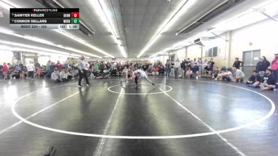 152 lbs Round Of 16 - Sawyer Keller, Berwick vs Connor Sellars, Wernersville