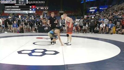 120 lbs Cons. Rd Of 32 - Landyn Fincher, Oregon vs Hoyt Harshman, Washington