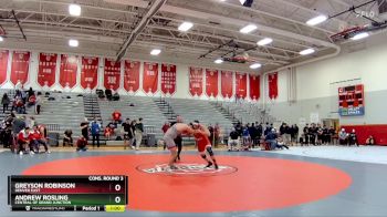 215 lbs Cons. Round 3 - Greyson Robinson, Denver East vs Andrew Rosling, Central Of Grand Junction