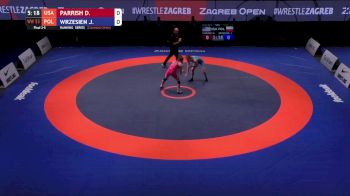 53 kg Bronze - Dominique Parrish, USA vs Jowita Wrzesien, POL