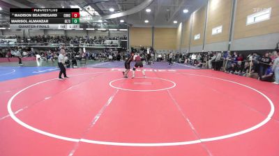 185 lbs Quarterfinal - Madison Beauregard, Concord vs Marisol Almanzar, Greater Lawrence