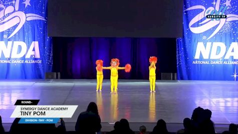 Synergy Dance Academy - Tiny Pom [2025 Tiny - Pom] 2025 NDA All-Star National Championship