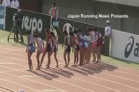 Women's 1500 m - '09 Japanese Nationals