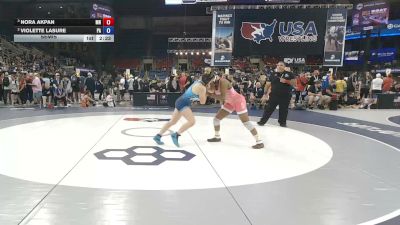 145 lbs Semis - Nora Akpan, Minnesota vs Violette Lasure, Pennsylvania