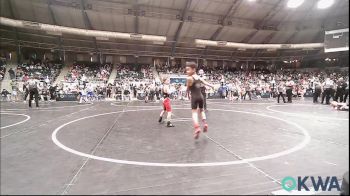 52 lbs Round Of 64 - Maverick Meadows, Tuttle Wrestling vs Owen Stimson, Claremore Wrestling Club