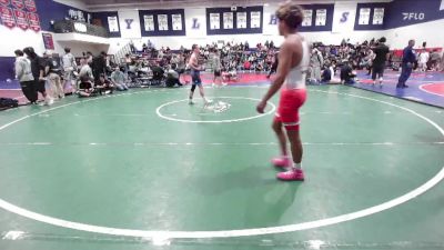 134 lbs Cons. Round 4 - Charlie Coyne, Aliso Nigel Wrestling Club vs Jonah Moreno, Fullerton High School