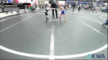 40 lbs Round Of 16 - Stetson Phillips, Smith Wrestling Academy vs Spencer McLendon, Team Nomad
