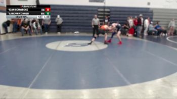 126 lbs Semifinal - Eian Schwecke, Lionheart Wrestling Club vs Landon Conger, Middleton Wrestling Club