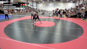 165 lbs Cons. Round 3 - Garrett VonGunten, Manchester vs Xaviour Akpan, Marian