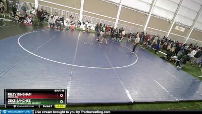 88 lbs Champ. Round 1 - Riley Bingham, Ridgeline vs Zeke Sanchez, Sanderson Wrestling Academy