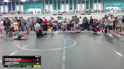 56 lbs Semis & 1st Wrestleback (8 Team) - Joseph Rodak, Killer Elite vs Carter Pollock, U2 Upstate Uprising