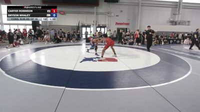144 lbs Cons. Sub-rd Of 16 - Carter Robinson, Valdus Training Center vs Bryson Whaley, Contenders Wrestling Academy