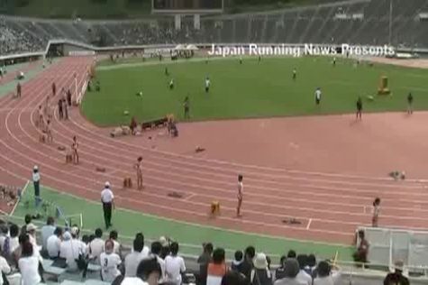 Women's 400 mH - '09 Japanese Nationals
