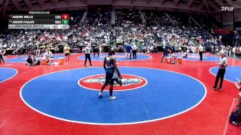 132-3A 3rd Place Match - Andre Mills, Long County vs Amari Fagan, West Hall