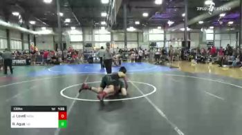 130 lbs Rr Rnd 3 - Jesse Lovell, Midwest Elite vs Ryan Ague, The Barracks