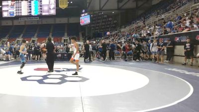113 lbs Cons. Rd Of 64 - Izic Zarate, Iowa vs Eli Mayer, California