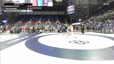 207 lbs Cons. Rd Of 16 - Samantha O'Leary, TN vs Halle Spears, MI