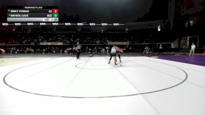 180 lbs Consi Of 8 #1 - Emily Pomar, Florida Internationa vs Krysta Luce, Grand Valley State