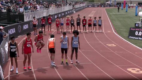 High School Boys' 1600m, Prelims 1