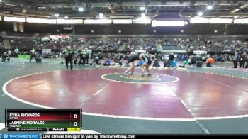 165 lbs 1st Place Match - Jasmine Morales, McQueen vs Kyra Richards, Nampa