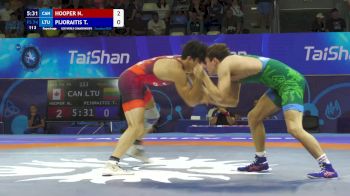 74 kg Repechage - Nicholas Hooper, Canada vs Titas Pijoraitis, Lithuania