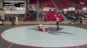 197 lbs Quarterfinal - Lucas Liberatore, McKendree vs Landon Dobson, Central Missouri