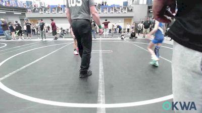 52-58 lbs Rr Rnd 3 - Tinley Jones, Kingfisher YellowJackets vs Geneieve Goodblanket, Clinton Youth Wrestling