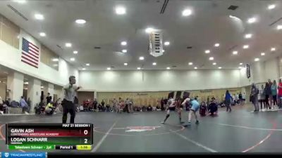 113 lbs Quarterfinal - Logan Schnarr, Indiana vs Gavin Ash, Contenders Wrestling Academy