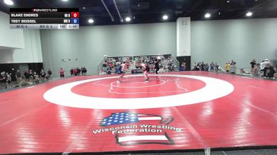 132 lbs Blake Endres, Wisconsin Red vs Trey Beissel, Minnesota Blue