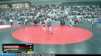 185 lbs Round 2 - Ylyana Sandoval, COWA vs Jillian Hufstader, Ascend Wrestling Academy