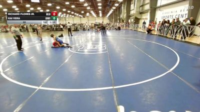 88 lbs Round 1 (9am Saturday) - Richard Flores Jr., Mile High vs Kai Vera, Great Neck W.C