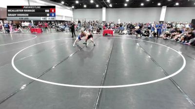 138 lbs McAllister Ramage, Wisconsin Red vs Grady Iverson, Team North Dakota