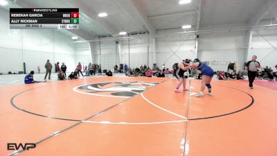 235 lbs Rr Rnd 3 - Rebekah Garcia, Woodland Girls vs Ally Rickman, Stillwater Lady Pioneers