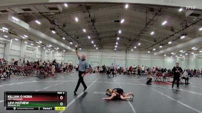 60 lbs Champ. Round 1 - Killian O Hora, Mat Assassins vs Levi Mathew, Dragon RTC