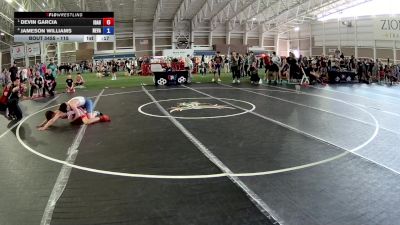115 lbs Semis - Devin Garcia, Idaho vs Jameson Williams, Nevada
