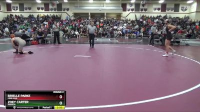 135 lbs Round 2 - Brielle Parke, Linn-Mar vs Zoey Carter, Marion