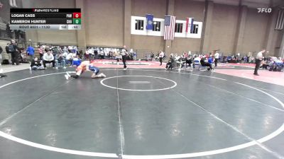 113D Quarterfinal - Logan Cass, Pawhuska vs Kameron Hunter, Choctaw